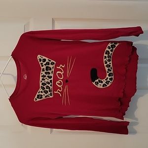 Leopard cat shirt